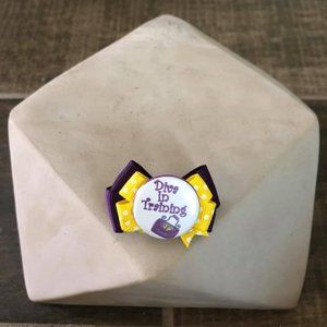 Diva in Training Dog Bow